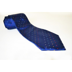  Mayo Blue Woven Silk Tie