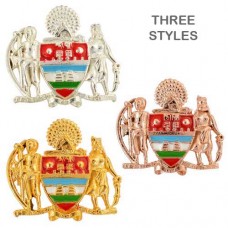 Coat of Arms Collar Pin