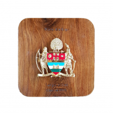 Mayo College Personalized Coat of Arms – Desk/Wall Mounted Wooden Plaque