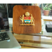 Mayo College Personalized Coat of Arms – Desk/Wall Mounted Wooden Plaque